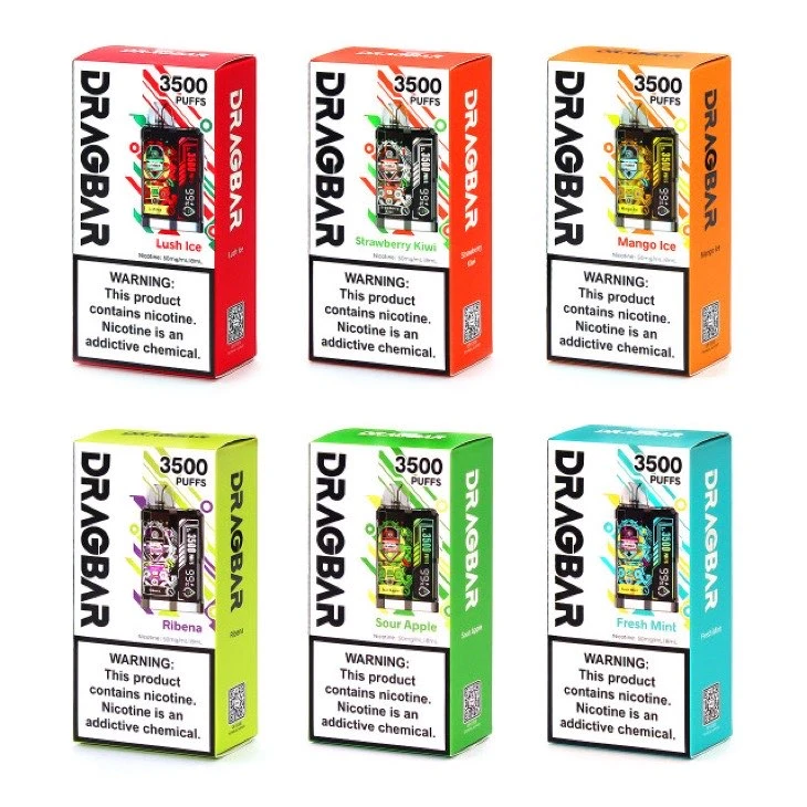 Zovoo DRAGBAR B3500 Puffs Disposable Vape Wholesale high quality