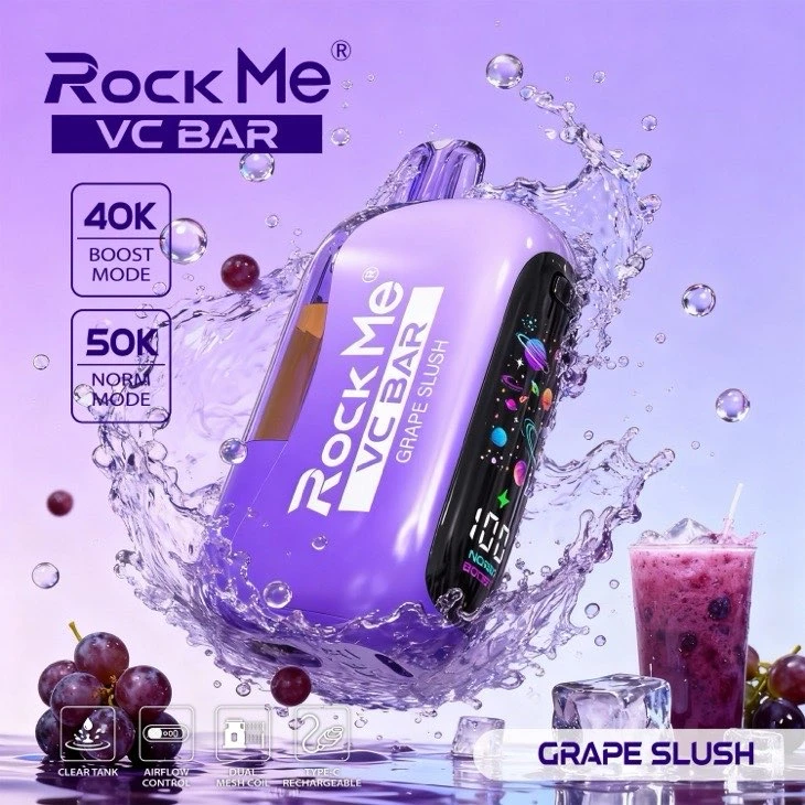 LUCKEE ROCKME VC Bar 50000 Puffs Disposable Vape Wholesale factory