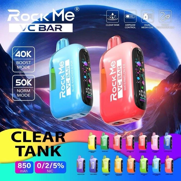 LUCKEE ROCKME VC Bar 50000 Puffs Disposable Vape Wholesale suppliers
