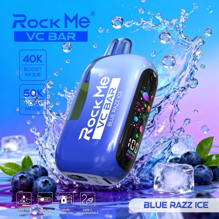 LUCKEE ROCKME VC Bar 50000 Puffs Disposable Vape Wholesale manufacturers