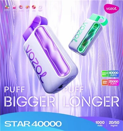 Vozol Star 40000 พัฟ Vape